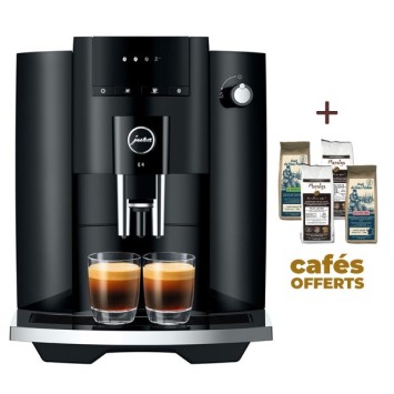 Machine à café E4 Piano Black 15435  JURA (4 x 250g de café offerts)