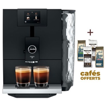Machine à café ENA 8 Full Metropolitan Black (EC) 15493 JURA (4 x 250g de café offerts)