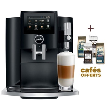 Machine à café S8 Piano Black 15381 - JURA (4 x 250g de café offerts)