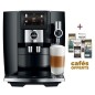 Machine à café J8 Piano Black 15457 - JURA (4 x 250g de café offerts)