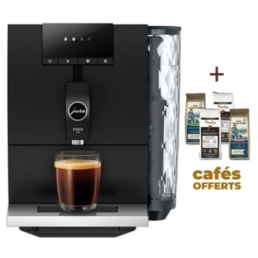 Machine à café ENA4 Full Metropolitan Black 15501 JURA (4 x 250g de café offerts)