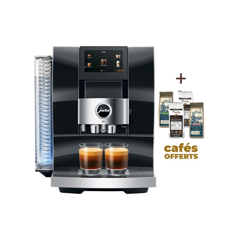 Machine à café Z10 (EA) Diamond Black 15349 JURA (4 x 250g de café offerts)
