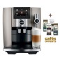 Machine à café J8 Midnight Silver 15471 - JURA (4 x 250g de café offerts)