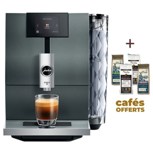 Machine à café ENA 5 NIGHT INOX 15696 JURA (4 x 250g de café offerts)