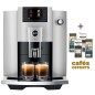 Machine à café E6 Platine (EC) 15440 - JURA (4 x 250g de café offerts)