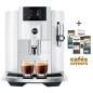 Machine à café E8 Piano White (EB) 15353 - JURA (4 x 250g de café offerts)