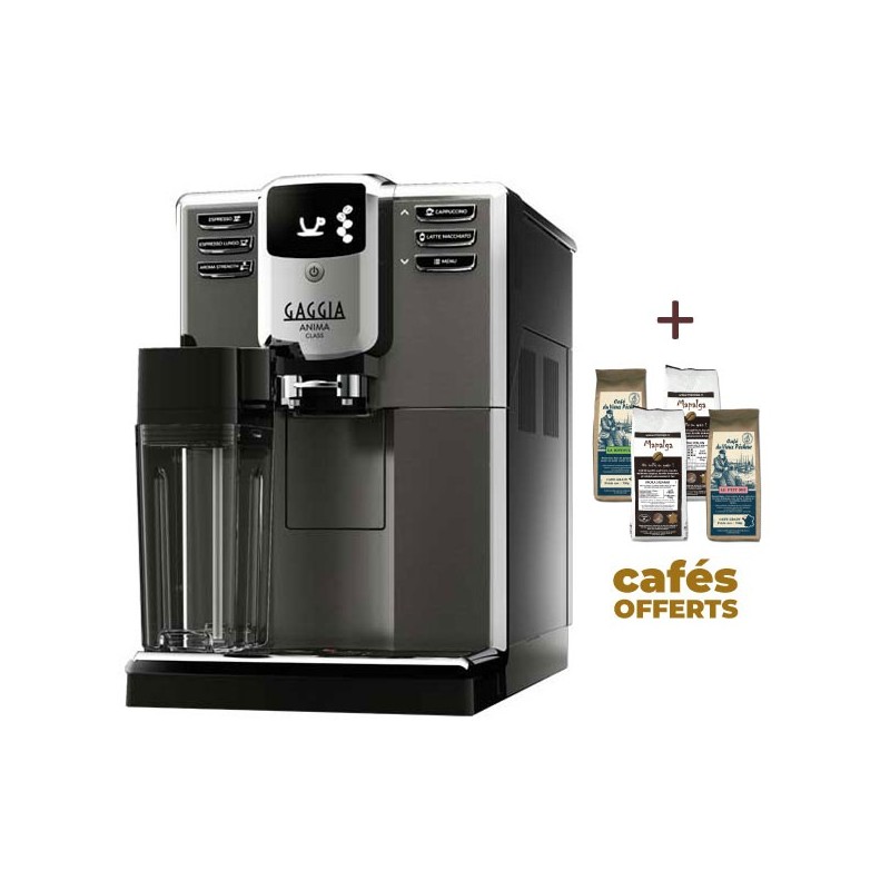 Machine à café automatique ANIMA CLASS GAGGIA RI8759/01 (4 x 250g de café offerts) Machine à café automatique ANIMA CLASS GAGGIA RI8759/01 (4 x 250g de café offerts)