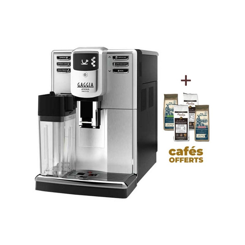ANIMA PRESTIGE GAGGIA RI8762/01 (4 x 250g de café offerts)