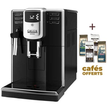 Machine à café automatique ANIMA GAGGIA RI8760/01 (4 x 250g de café offerts)