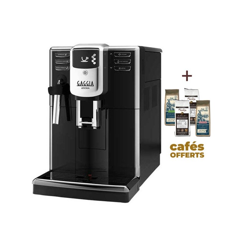 Machine à café automatique ANIMA GAGGIA RI8760/01 (4 x 250g de café offerts) Machine à café automatique ANIMA GAGGIA RI8760/01 (4 x 250g de café offerts)