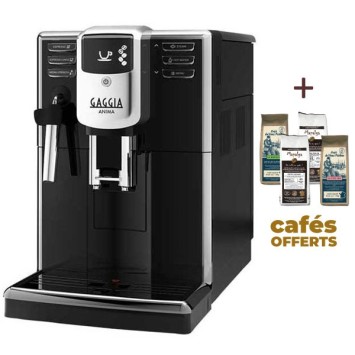Animal coffee machine anima gaggia ri8760/01 (4 x 250g of coffee offered)