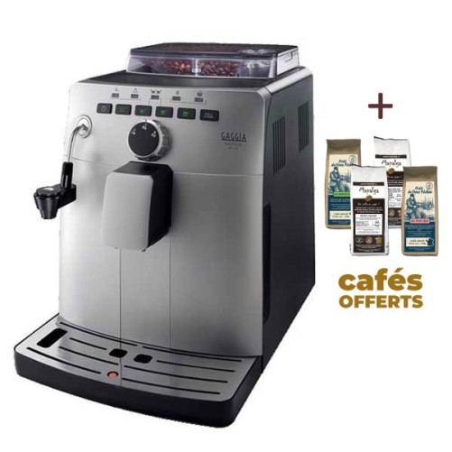Machine à café automatique NAVIGLIO DELUXE GAGGIA HD8749/11 (4 x 250g de café offerts)