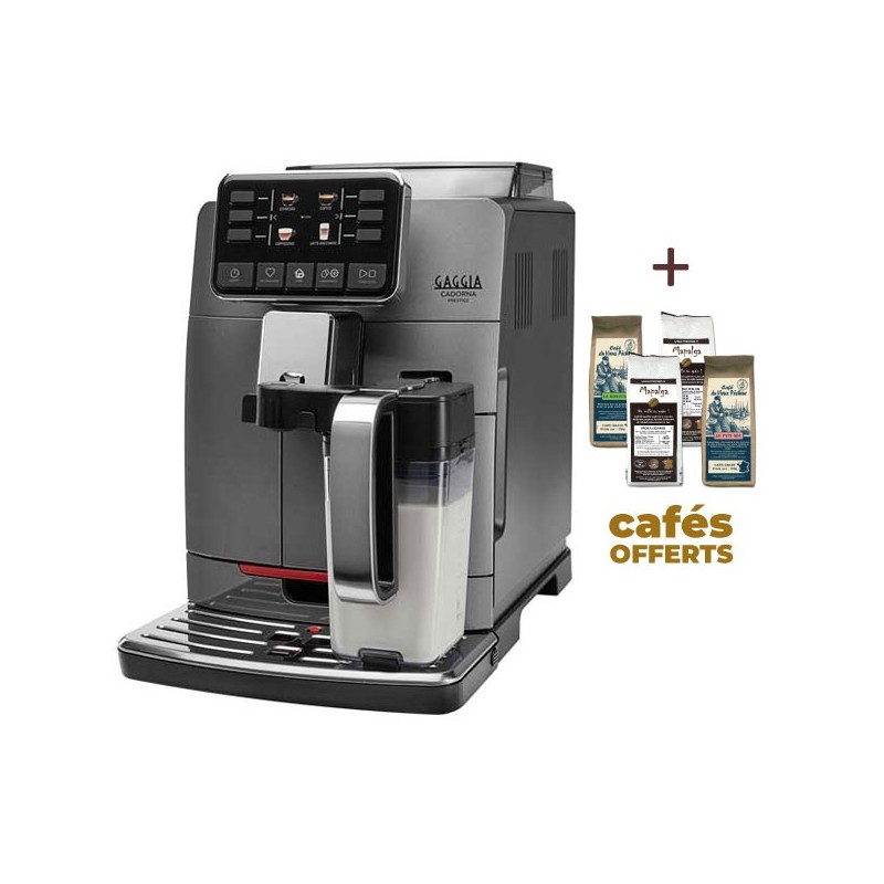MACCHINA AUTOMATICA CAFFE CADORNA PRESTIGE GAGIA RI9604/01 + 4 x 250g  di caffè Offerto