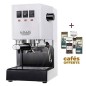 Coffee machine Espresso Classic E24 Polar White Gaggia Ri9481/13 + 1 kg of ground coffee offered