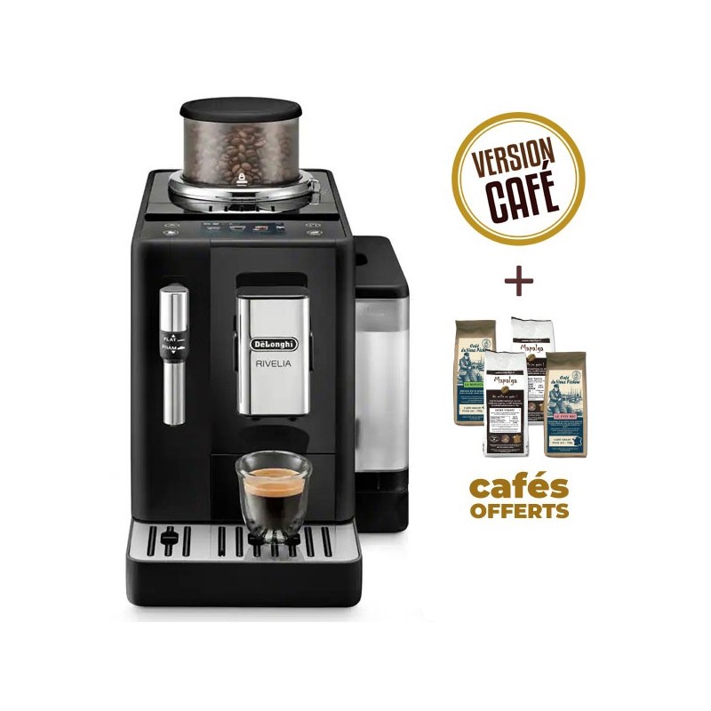 DELONGHI Rivelia Black FEB 4435.B garantie 3 ans (4 x 250g de café offerts) DELONGHI Rivelia Black FEB 4435.B garantie 3 ans (4 x 250g de café offerts)