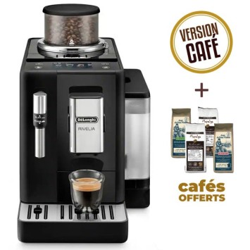 Delonghi Rivelia Black Feb 4435.B 3 year warranty (4 x 250g of coffee offered)