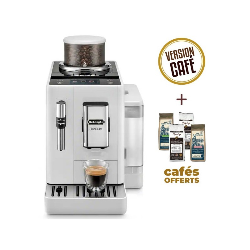 Delonghi Rivelia White Feb 4435.W 3 year warranty (4 x 250g of coffee offered)