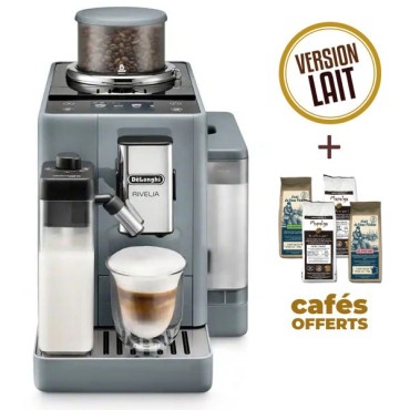 DELONGHI RIVELIA GRAY FEB 4455.G 3 year warranty + 2 kg of coffee offered
