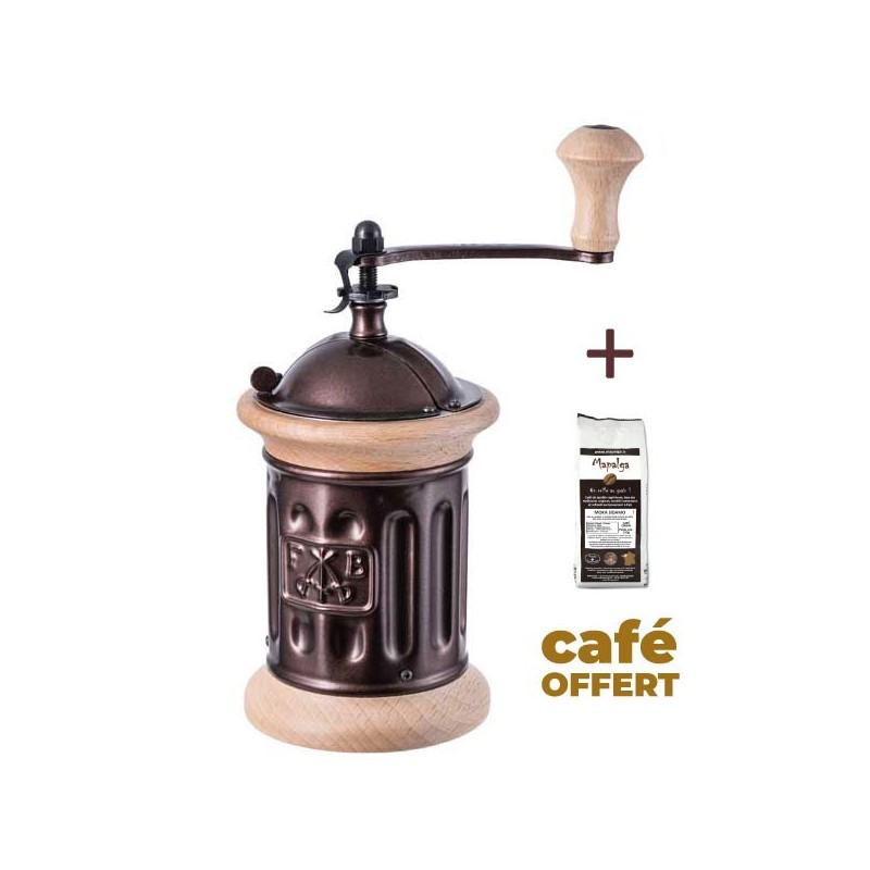 Moulin à café MACININO BROWN F32600/10 - TRE SPADE + 250G DE CAFÉ OFFERTS