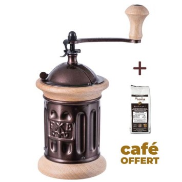 Moulin à café MACININO BROWN F32600/10 - TRE SPADE + 250G DE CAFÉ OFFERTS