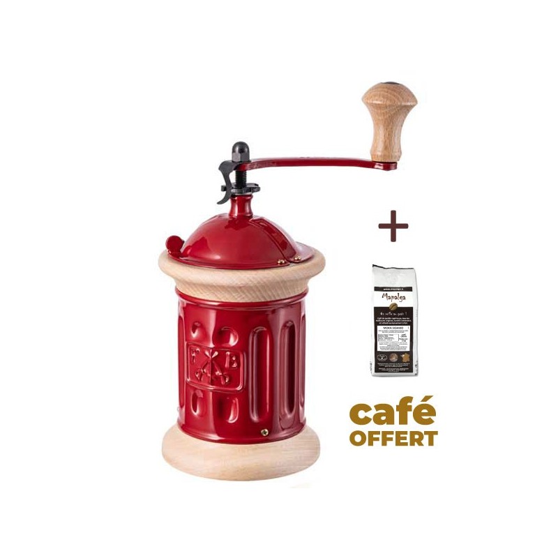 Moulin à café MACININO RED F32600/2 - TRE SPADE + 250G DE CAFÉ OFFERTS