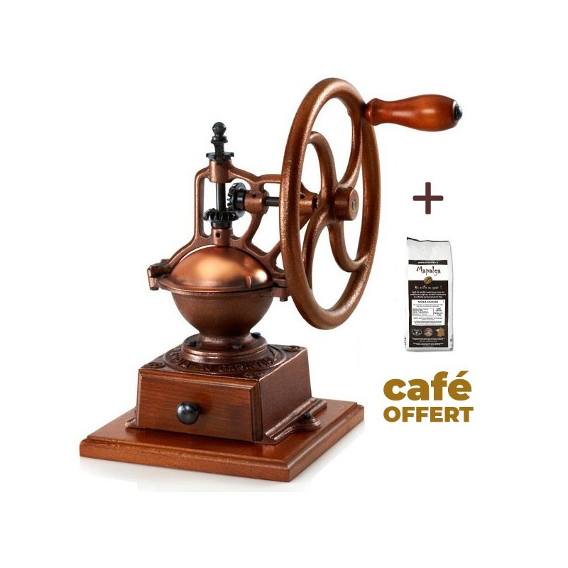 Moulin à café de comptoir MC 140R - F33400 - TRE SPADE + 250g de café OFFERTS Moulin à café de comptoir MC 140R - F33400 - TRE SPADE + 250g de café OFFERTS