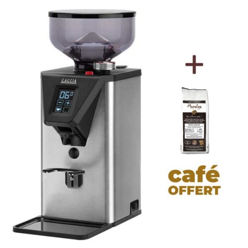 Moulin à café MDF 55 GAGGIA EG4950/90 + 250g de café OFFERTS