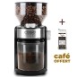 Moulin à café Barista Crema CASO + 250 g de café OFFERTS