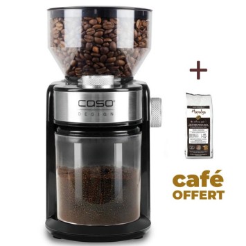 Barista Crema Caso coffee mill + 250 g of coffee offered