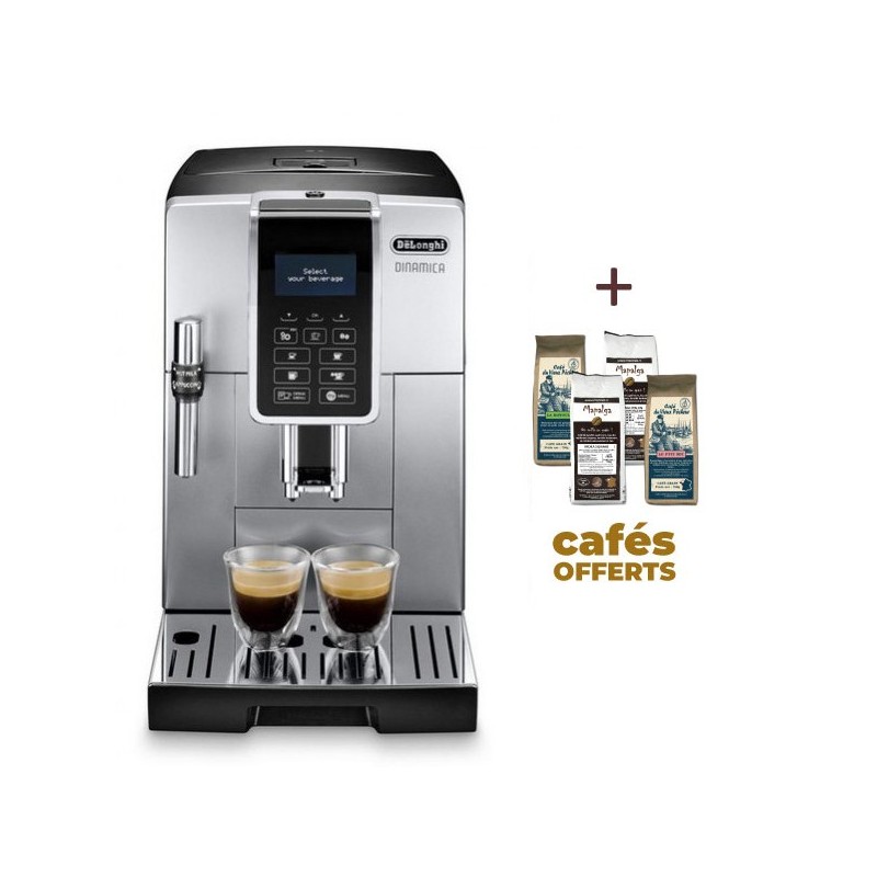 Dinamica FEB 3535.SB DELONGHI garantie 3 ans (4 x 250g de café offerts) Dinamica FEB 3535.SB DELONGHI garantie 3 ans (4 x 250g de café offerts)