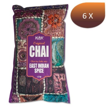 Pack X 6 Chaï Latte East Indian Spice 1.5 kg - Kav Orient