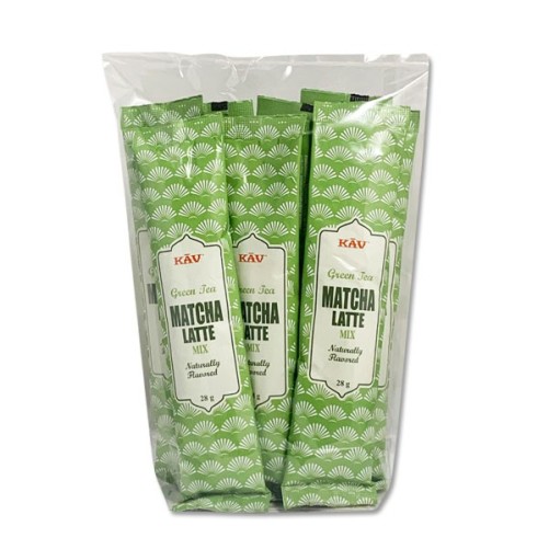 Matcha Green Tea Latte en dose individuelle 28 x 10 sticks - KAV