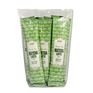 Matcha Green Tea Latte en dose individuelle 28 x 10 sticks - KAV