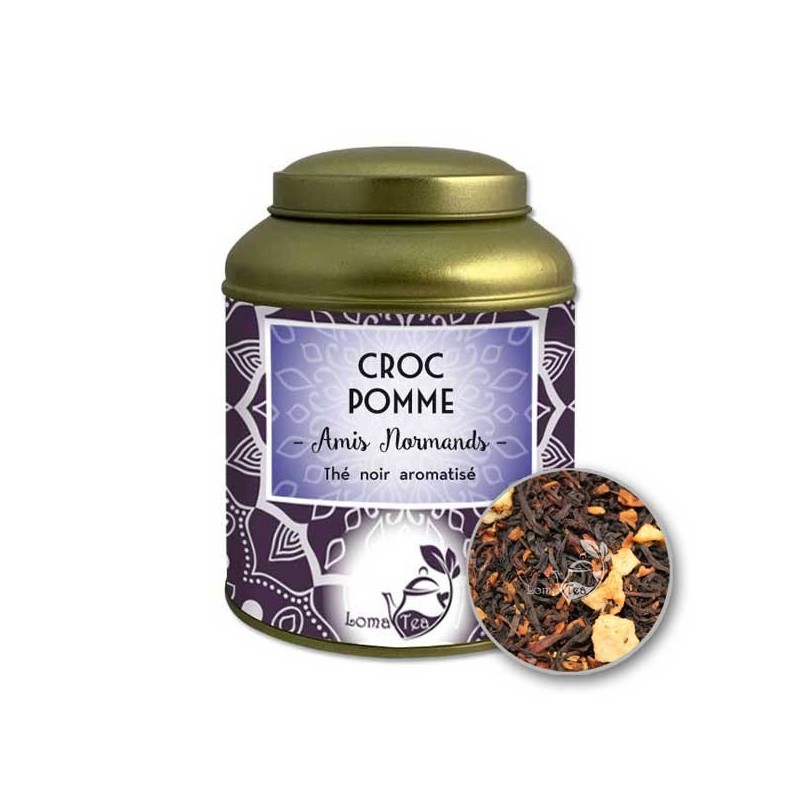 Black tea croc apple lomatea bulk 100g
