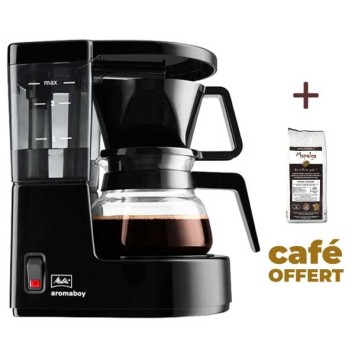 Coffee maker Aromaboy Melitta + 40 filters and 250g of coffee offered