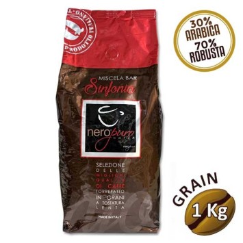Café en Grains Miscela Bar SINFONIA NERO PURO - 1 Kg