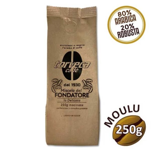 Café moulu FONDATORE - 250g - TORVECA