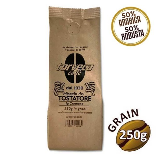 Café grain TOSTATORE - 250g - TORVECA