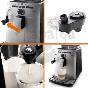 Machine à café automatique NAVIGLIO DELUXE GAGGIA HD8749/11 (4 x 250g de café offerts)
