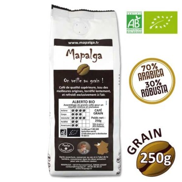 Organic Alberto Grain Café - 250g - MAPALGA
