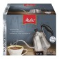 Manual kettle all stainless steel lights melitta 6761026 + 250g of ground coffee offered