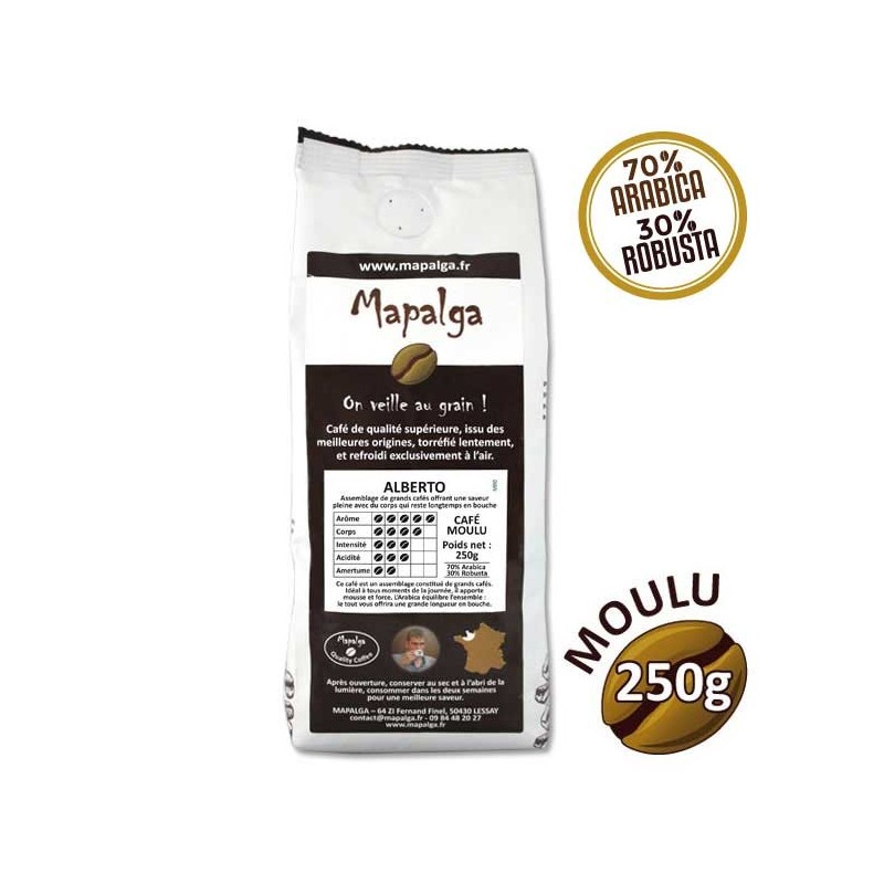 ALBERTO MOULU coffee - 250g - MAPALGA ALBERTO MOULU coffee - 250g - MAPALGA