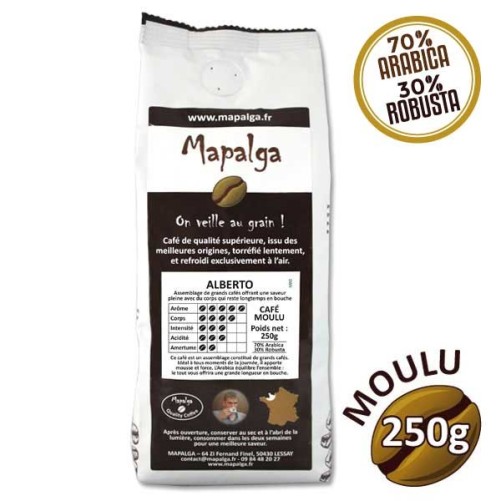 Café moulu ALBERTO - 250g - MAPALGA