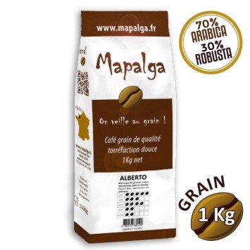 Café grain ALBERTO - 1Kg - MAPALGA