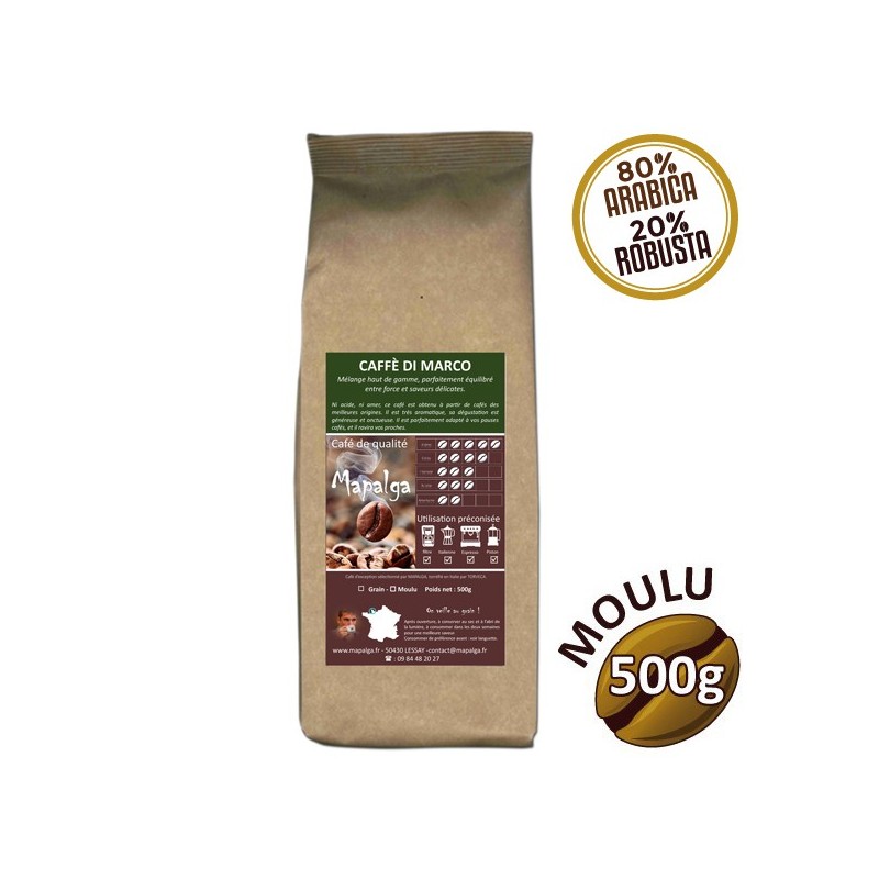 Café moulu Caffè di Marco - 500g - MAPALGA