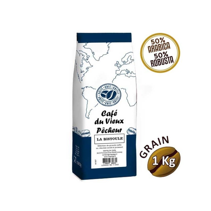 Coffee Grain La Bistoule 1 kg - Café du Vieux Fisherman