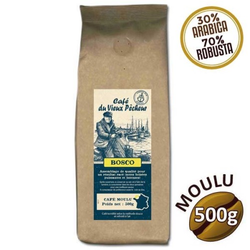 Bosco 500g ground coffee - Old fisherman coffee