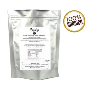 Café soluble 100% Arabica sachet 500g - MAPALGA