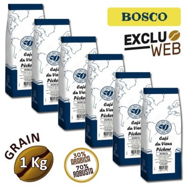 Bosco 6 x 1kg grain coffee - Café du Vieux fisherman