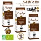 Pack x 3 Café grain ALBERTO BIO - 1 Kg - MAPALGA
